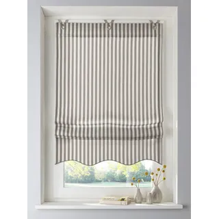 Heine home Raffrollo mit Ösen, grau