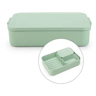 Brabantia Lunchbox (LBH 27x18.50x26 cm) - grün - LBH 27x18.50x26 cm