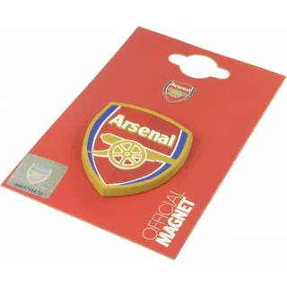 Arsenal FC Kühlschrankmagnet mit offiziellem Clubwappen BS600 (Einheitsgröße) (Rot) - Rot