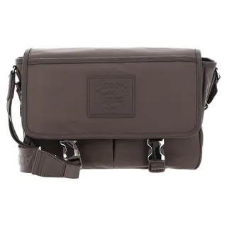 LACOSTE Umhängetasche Lacoste Classics Messenger Bag Morel taupe - Taupe, Braun