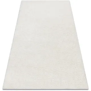 RugsX Teppich buenos Kreis 6646 shaggy schlicht, einfarbig grau grey rund 100 cm , Böden, Teppiche