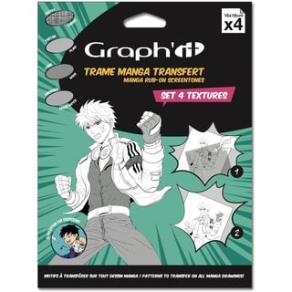 GRAPH'IT GI00411 Manga-Schuss, Sonstiges Material, Texturen, 16x16 cm