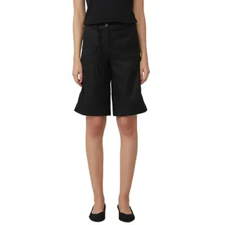 s.Oliver Bermudas Sommerhose aus Leinen, schwarz