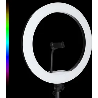 Rollei LUMIS Slim RGB-Ringlicht Weiss, Dauerlicht, Weiss