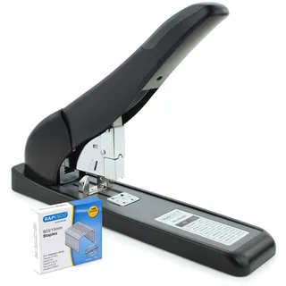 Rapesco 1551 ECO HD-210 Hochleistung-Blockheftgerät mit 1000 Heftklammern