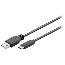 Pro USB-A  USB-C - 1m - Schwarz
