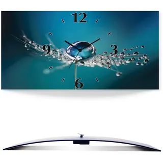 ARTland Pusteblume Tautropfen 50,0 cm Quarz blau