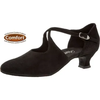 Diamant Diamant Damen Tanzschuhe 052-112-001, Damen Tanzschuhe Standard & Latein, Schwarz (Schwarz), 35 1/3 EU (3 UK)