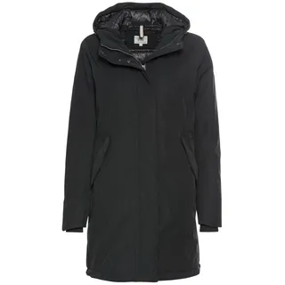 CAMEL ACTIVE Damen Funktionsmantel mit Kapuze Schwarz, womenswear-36