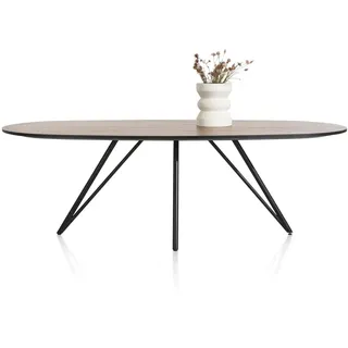 XOOON Torano Tisch Metall/Nussbaum