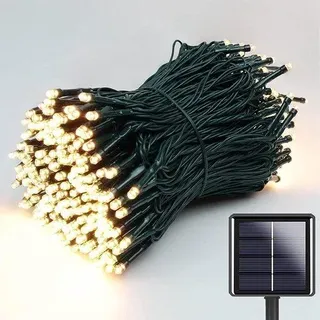Solar-Weihnachtsbeleuchtung 22m 200LEDs wasserdicht für Garten