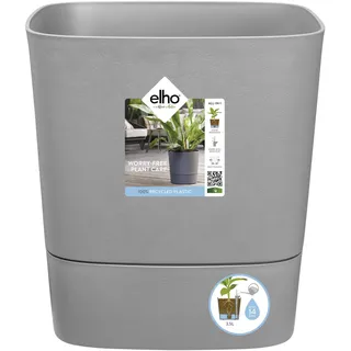 elho Blumentopf Greensense Aqua Care Eckig 30,2 cm x 29,5 cm Light Beton