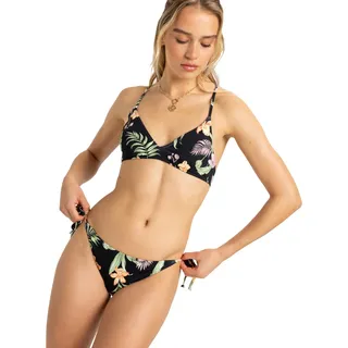Bikini-Hose ROXY "Pt Beach Classics", Damen, Gr. M, US-Größen, schwarz, Obermaterial: 85% Microfaser, 15% Elasthan;, Badehosen Bikini-Hose