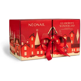 NEONAIL Adventskalender 2024 Frauen - 24-teilig Geschenkset Frauen - Adventskalender Mädchen - Beauty Weihnachtskalender - Beauty Adventskalender Kosmetik - UV Nagellack - Glamorous Wonderland