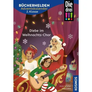 Die drei !!!, Bücherhelden 2. Klasse, Adventskalender, Diebe im Weihnachts-Chor
