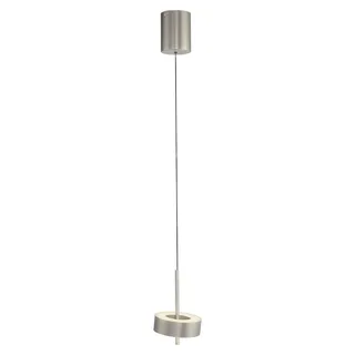 PAUL NEUHAUS Hängeleuchte Q-ROTATE, 1-armig, Aluminium, höhenverstellbar, Smart Home, ZigBee, 2700–5000 K, Teilenummer 2247-95 - Silber