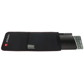 CONTOUR Design RollerMouse Red Plus WL Travel Kit Tastatur Maus enthalten Büro RF Wireless Schwarz