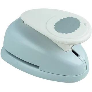 Rayher Motivstanzer Oval mit Zierrand Bastelset