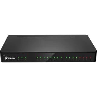 S412 - Yeastar IP-Telefonanlage, bis zu 8 FXS-Ports, 8 SIP-Konten, 4 VoIP-Leitungen