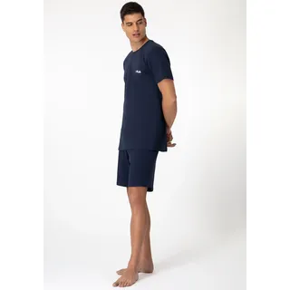 Fila "MAN JERSEY PYJAMAS" 2 tlg. Hose mit elastischem Logobund und Kurzarmshirt