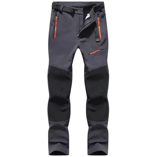 BenBoy Herren Wanderhose Wasserdicht Softshellhose Skihose Outdoorhose | Winddicht Warm Gefüttert Snowboardhose Winter Trekkinghose
