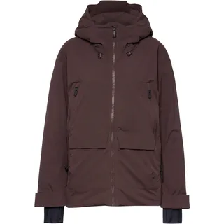 CMP Woman Jacket FIX Hood Damen Skijacke Winterjacke wine L