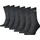 Socken-Sets 6er Pack Schwarz 35-38