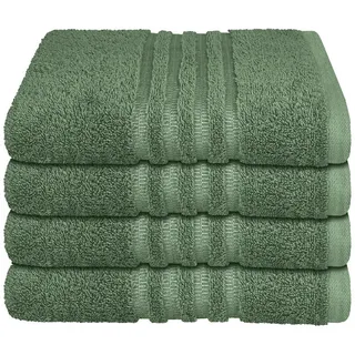 SCHIESSER Milano Handtuchset 4-tlg. grün