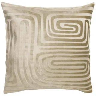 Kissenhülle , Grün , Textil , Ornament , 45x45 cm , Heimtextilien, Bezüge, Kissenbezüge