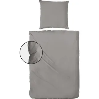 Stone Washed grau 155 x 220 cm + 80 x 80 cm