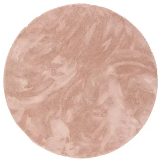 Snapstyle Luxus Hochflor Shaggy Teppich Velvet Rund , 100 cm Teppiche Böden, Teppiche, Hochflorteppiche , Shaggys