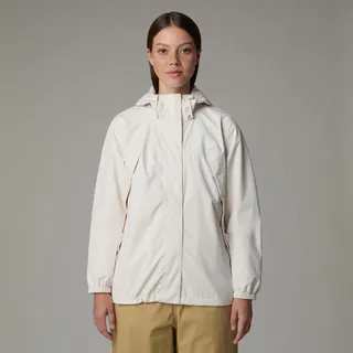 The North Face Regenjacke "W ANTORA RAIN JACKET" wasserdichtes DryVentTM-Außenmaterial, winddicht, weiß dune