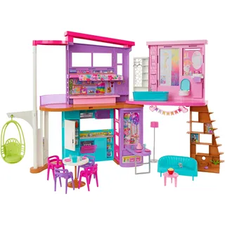 Barbie Puppenhaus Barbie Malibu mehrfarbig HCD50