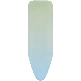Brabantia Bügelbrettbezug B 124 x 38 cm – Soothing Sea | Oberschicht 100% Baumwolle, 8 mm Schaumstoffpolsterung | Perfekt für Bügelbretter der Größe B | Langlebig, waschbar, leicht aufzuziehen