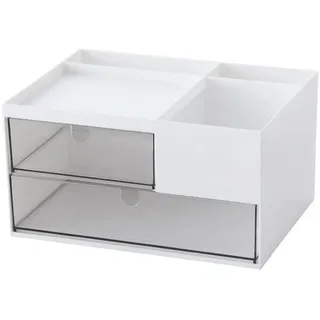 Schreibtisch Organizer Mit 2 Schubladen Und 4 Fächer