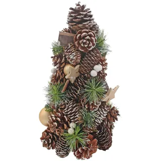 Weihnachten Tannenzapfen Zimmer Dekoration - 34cm Baum