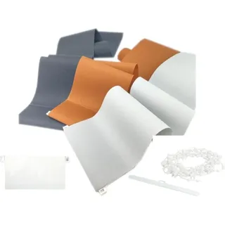 time4blinds, Ersatzlamellen Vertikaljalousien Set, Wta 002 - Apricot, 680 mm - Creme