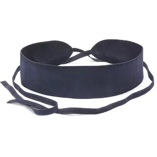 LASCANA Damengürtel Leder blau 105