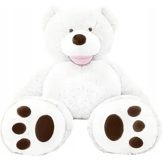 Teddy Amigo 130cm - weiß - Weiß