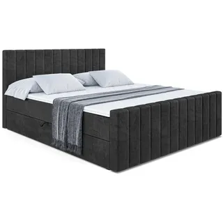 altdecor EDITA-Z 180 x 200 cm H4 Schwarz