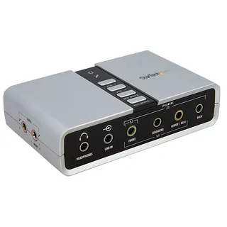 Startech 7.1 USB Audio Adapter - externe USB Soundkarte mit SPDIF Digital Audio