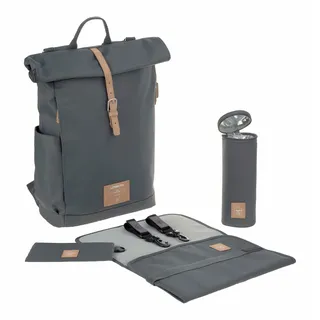 Lässig Rolltop Backpack Wickelrucksack anthracite (1103025236)