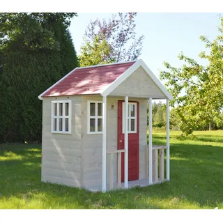 Wendi Toys Spielhaus Fuchs Natur 120 x 155 x 120 cm Holz