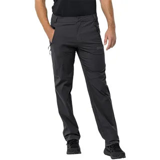 Jack Wolfskin Glastal Pants M Wanderhose, Schwarz, 46 EU
