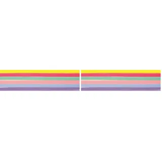 GLOREX Verzierwachs-Streifen, Pastell, 28 x 5.6 x 0.4 cm, 6 8617 201 (Packung mit 2)