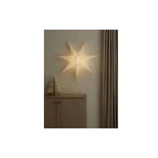 Konstsmide 5935-200 Weihnachtsstern Stern Weiß