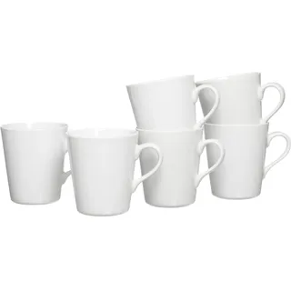 Ritzenhoff & Breker Kaffeetasse 0,3 l Weiß 6 St.