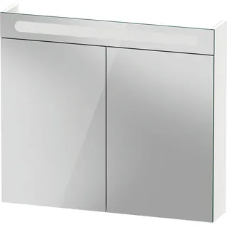 Duravit No.1 Spiegelschrank, 2 Türen, mit LED-Beleuchtung, 800x148x700mm, Netzanschluss, N17921000000000
