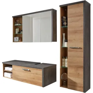 trendteam Bay 3-tlg. Eiche