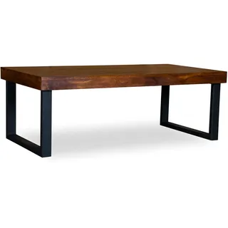 Woodkings Woodkings® Couchtisch Ettrick 116x57cm, Holz Akazie braun, Echtholz modern, Design, Massivholz Lounge Coffee Table günstig